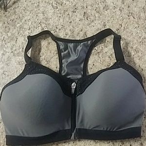 Wacoal Zip Underwire Sports Bra Size 34DD